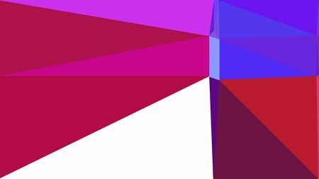 firebrick, blue violet and dark pink multicolor background art. simple geometric shape background for poster, banner design, wallpaper or texture.の写真素材