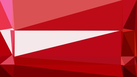 geometric firebrick, strong red and linen color background. for creative poster, cards, wallpaper or texture design.の写真素材