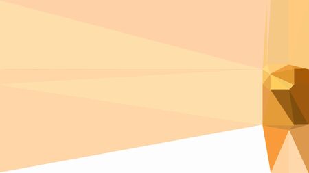 retro style triangle illustration. skin, bronze and sandy brown colors. for poster, cards, wallpaper design or backdrop texture.の写真素材