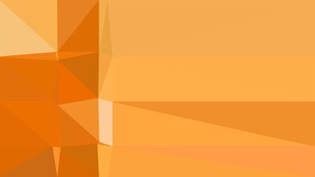 pastel orange, coffee and burly wood multicolor background art. simple geometric shape background for poster, banner design, wallpaper or texture.の写真素材