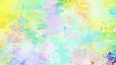 artistic illustration painting with tea green, khaki and cadet blue colors. use it as creative background or texture.の写真素材