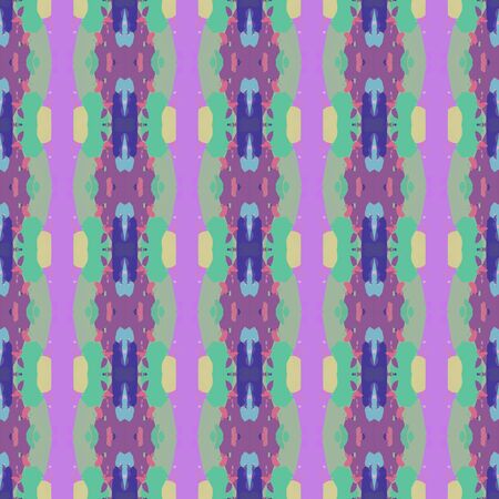 colorful seamless pattern with dark sea green, medium aqua marine and antique fuchsia colors. endless texture for wallpaper, creative or fashion design.の写真素材