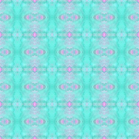 repeatable pattern design with sky blue, aqua marine and thistle colors. seamless graphic element can be used for wallpaper, creative art or fashion design.の写真素材