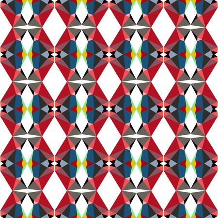 elegant seamless pattern with firebrick, dark slate gray and khaki colors.の写真素材