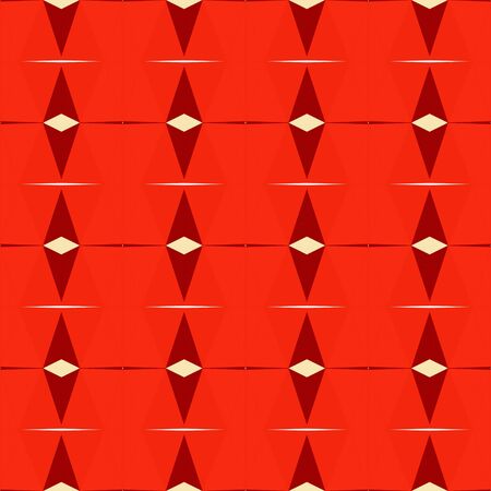 seamless repeating pattern abstract with orange red, wheat and maroon colors.の写真素材