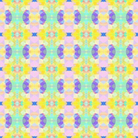 abstract seamless pattern with pastel gray and pastel orange colors. repeating background illustration can be used for wallpaper, creative backgrounds or textile fashion design.の写真素材