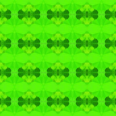 seamless pattern old retro style with neon green, forest green and green colors. repeating background illustration can be used for fashion textile design, web page background or surface textures.の写真素材