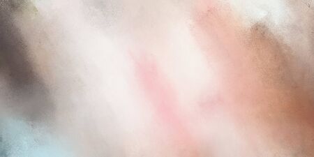 abstract universal background painting with light gray, pastel brown and rosy brown color and space for text. can be used for wallpaper, cover design, poster, advertising.の写真素材