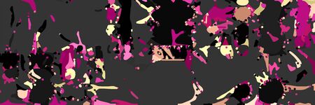 abstract modern art background with shapes and very dark blue, mulberry  and wheat colors. の写真素材