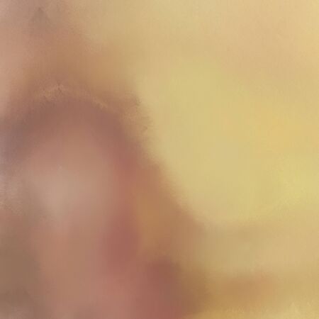 square graphic format dark khaki, burly wood and pastel brown color painted background. broadly painted backdrop can be used as texture, background element or wallpaper.の写真素材