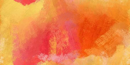 seamless pattern art. grunge abstract background with coral, tomato and pastel orange color. can be used as wallpaper, texture or fabric fashion printing.の写真素材