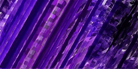 futuristic modern stripes wallpaper with indigo, medium orchid and very dark pink colors.の写真素材