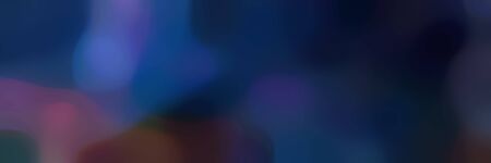 blurred horizontal background with very dark blue, dark slate blue and old mauve colors and space for text.の写真素材