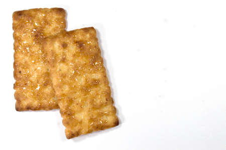 Biscuits isolated on white background