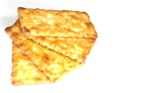 Biscuits isolated on white background