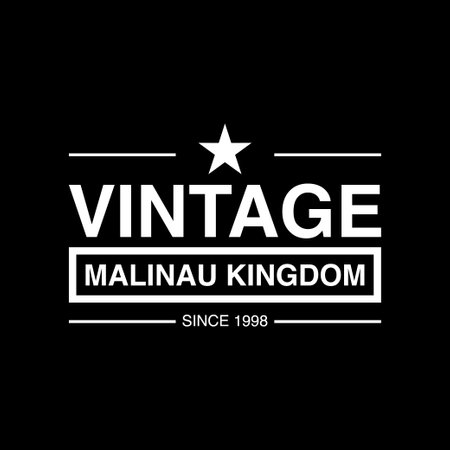 Vintage and retro logo design templateのイラスト素材