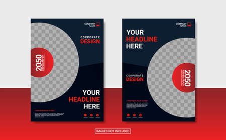 Creative corporate book cover design templateのイラスト素材