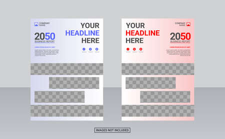 Creative corporate book cover design templateのイラスト素材