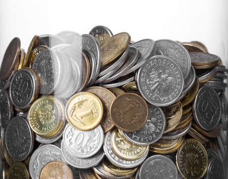 Jar full of coins
