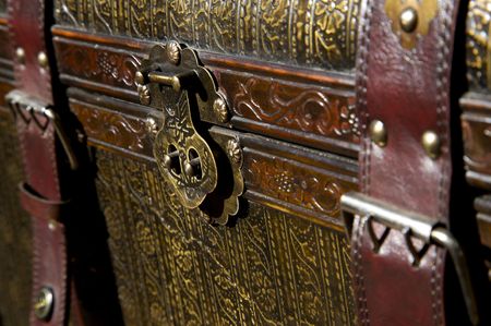 Treasure Chest Close upの写真素材