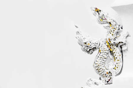 thailand white dragonの写真素材