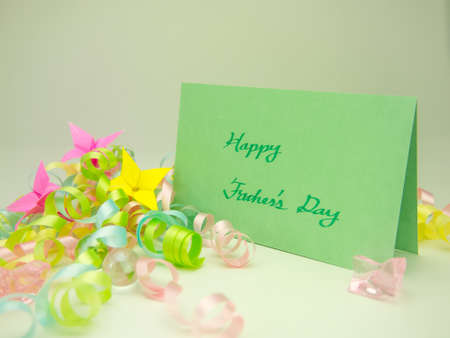 A message caed for your family and friends.の写真素材