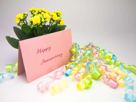 A message card for your family and friends.の写真素材