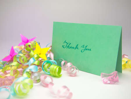 A message card for your family and friends.の写真素材