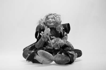 toy angle isolate background soft focusの写真素材