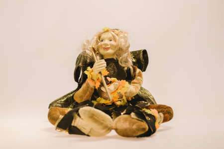 toy angle isolate background soft focusの写真素材