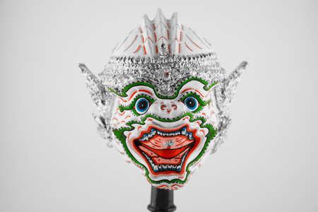 Khon, traditional Thai giant maskの写真素材