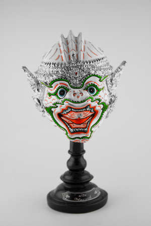 Khon, traditional Thai giant maskの写真素材