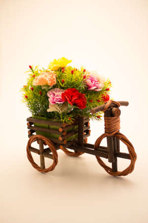 Decorative vase with flowersの写真素材