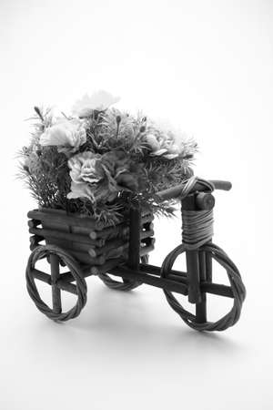 Decorative vase with flowersの写真素材