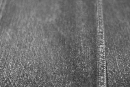 Texture background of jeans soft focus,back blur,black and white