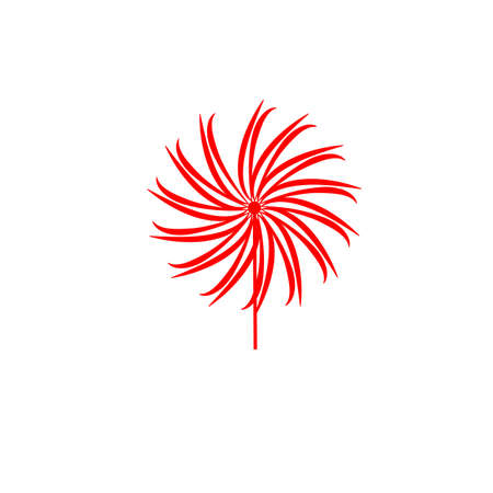 Ornamental round floral patternのイラスト素材