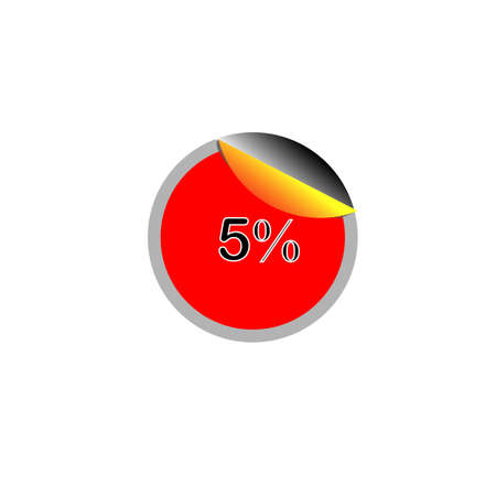 5% Tagのイラスト素材