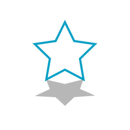 star vector iconのイラスト素材