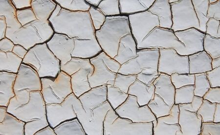 Old cracked paint - abstract grunge backgroundの写真素材