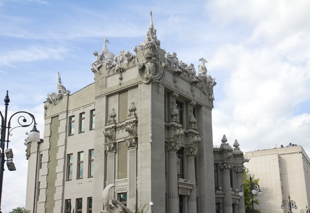 The house with chimeras - the Ukrainian president residence. Kyiv, Ukraineのeditorial素材