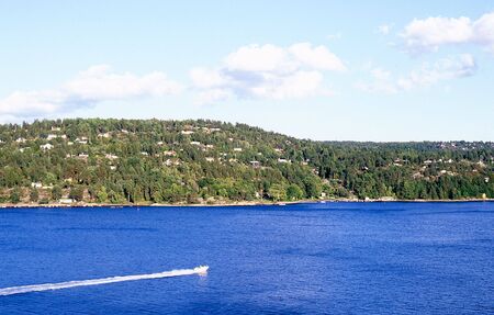 From the Oslo Fjordの写真素材