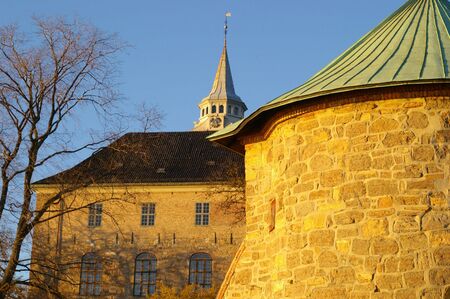 Akershus fortress in Osloの写真素材