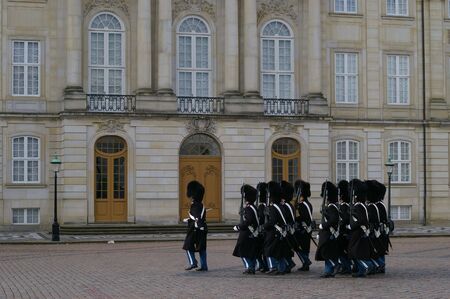 The Royal guard in Copenhagen