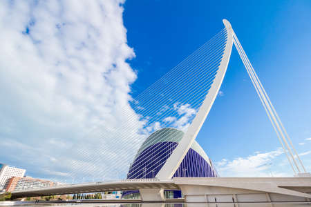 Valencia - city of arts and sciencesのeditorial素材