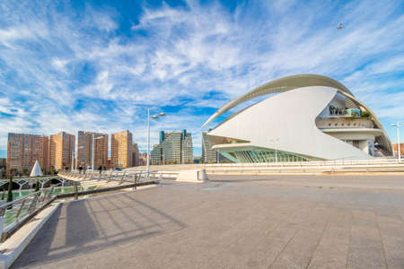 Valencia - city of arts and sciencesのeditorial素材