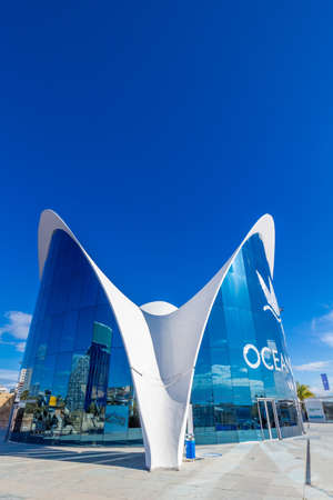 Valencia - city of arts and sciences; Oceanographic parkのeditorial素材