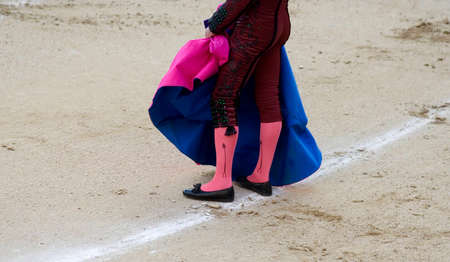 A torero (or matador) in the bullringの写真素材