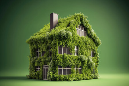Green Home Design: An Eco-Friendly House for Sustainable Livingの素材