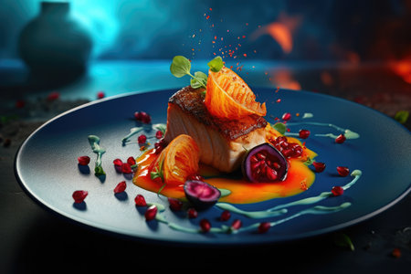 Gourmet Restaurant Menu - Complementary Dishes for Culinary Delightsの素材