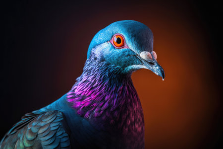 Pigeon an Urban Avian Beautyの素材